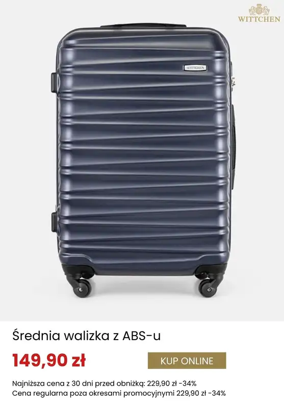 WIELKANOC - gazetka promocyjna Wittchen | Walizki na wielkanocną podróż od wtorku 17.03  - strona 6