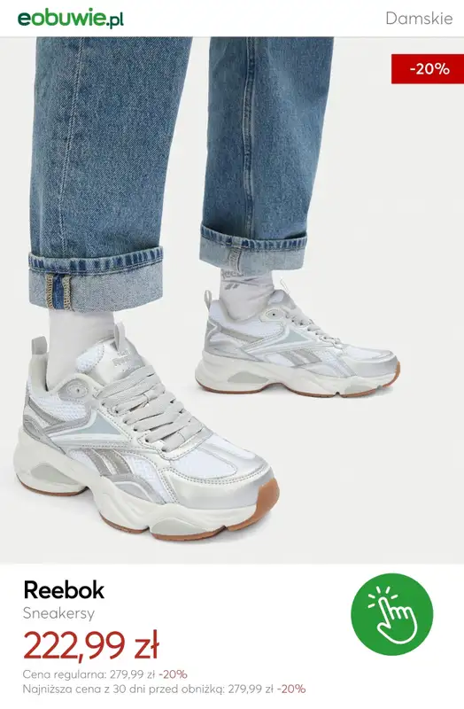 eobuwie.pl - gazetka promocyjna Wiosenne promocje – Sneakersy damskie od wtorku 17.03  - strona 3