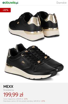 MEXX Sneakersy czarne