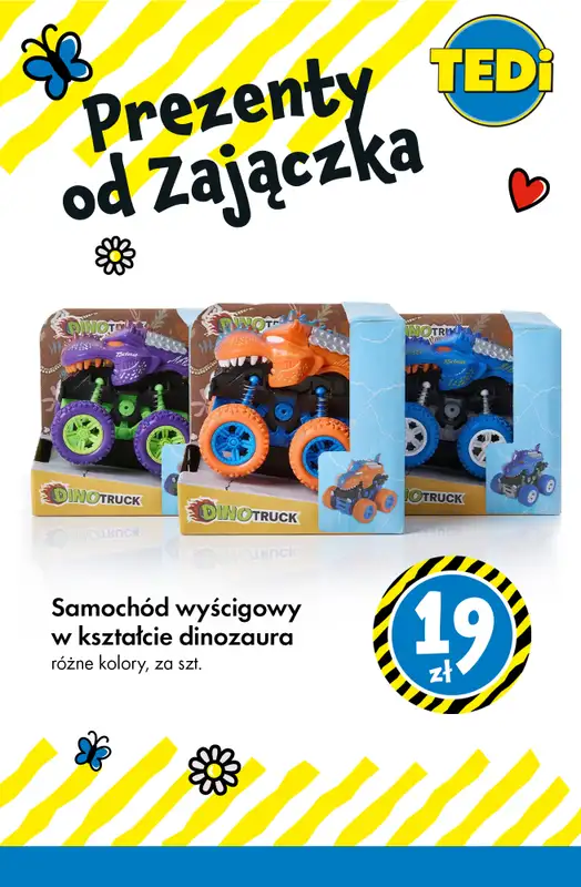 Tedi - gazetka promocyjna Prezenty od Zajączka! od wtorku 17.03  - strona 4