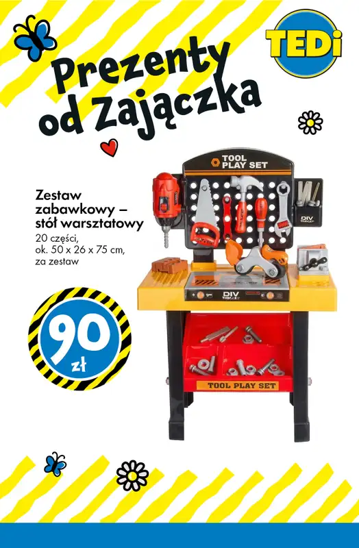 Tedi - gazetka promocyjna Prezenty od Zajączka! od wtorku 17.03  - strona 10