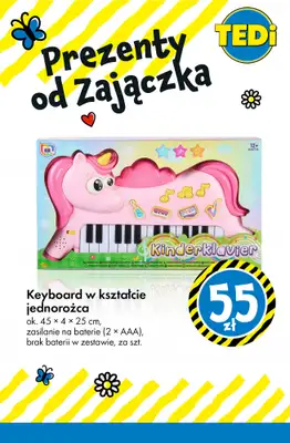 Tedi - gazetka promocyjna Prezenty od Zajączka! od wtorku 17.03  - strona 8