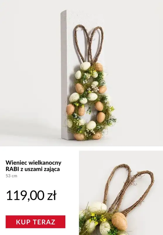 Homla - gazetka promocyjna Ozdoby wielkanocne od wtorku 17.03  - strona 8