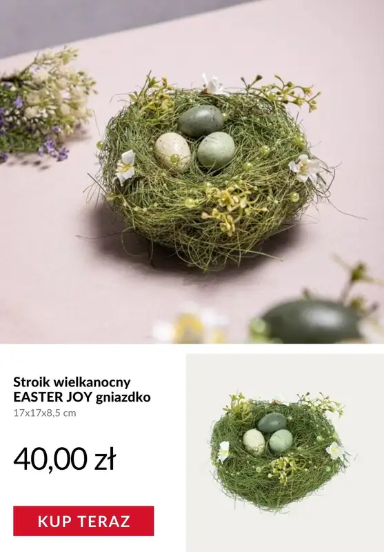 Homla - gazetka promocyjna Ozdoby wielkanocne od wtorku 17.03  - strona 3