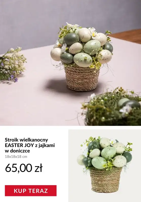 Homla - gazetka promocyjna Ozdoby wielkanocne od wtorku 17.03  - strona 2