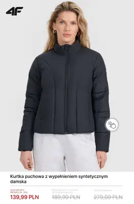 4F - gazetka promocyjna Kurtki przejściowe w SUPER cenach! od wtorku 17.03  - strona 6