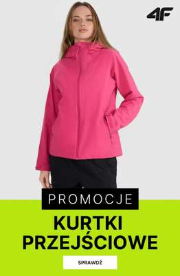 4F - gazetka promocyjna Kurtki przejściowe w SUPER cenach! od wtorku 17.03 