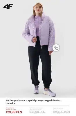 4F - gazetka promocyjna Kurtki przejściowe w SUPER cenach! od wtorku 17.03  - strona 3