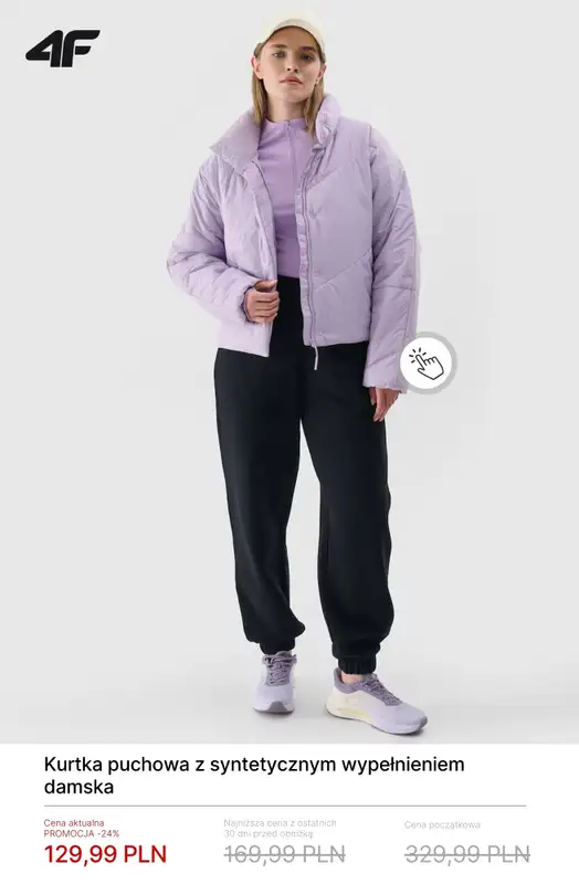 4F - gazetka promocyjna Kurtki przejściowe w SUPER cenach! od wtorku 17.03  - strona 3