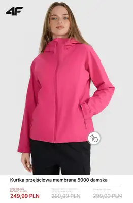 4F - gazetka promocyjna Kurtki przejściowe w SUPER cenach! od wtorku 17.03  - strona 13