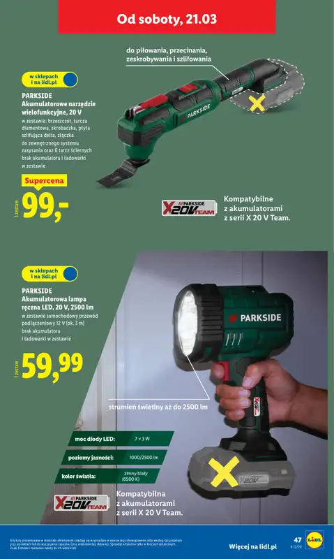 Lidl - gazetka promocyjna Katalog od poniedziałku 16.03 do soboty 21.03 - strona 55