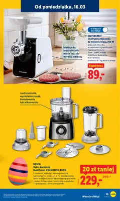 Lidl - gazetka promocyjna Katalog od poniedziałku 16.03 do soboty 21.03 - strona 15