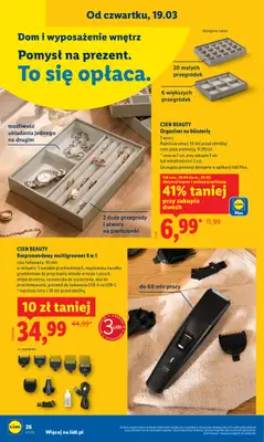 Lidl - gazetka promocyjna Katalog od poniedziałku 16.03 do soboty 21.03 - strona 34
