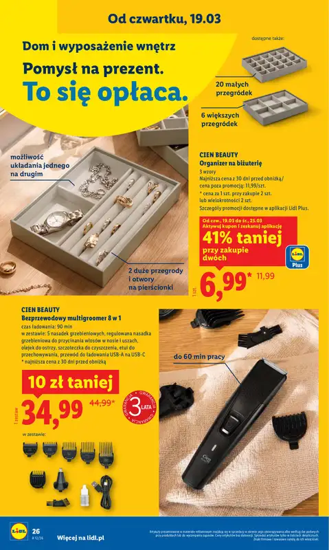 Lidl - gazetka promocyjna Katalog od poniedziałku 16.03 do soboty 21.03 - strona 34