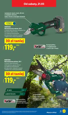 Lidl - gazetka promocyjna Katalog od poniedziałku 16.03 do soboty 21.03 - strona 51