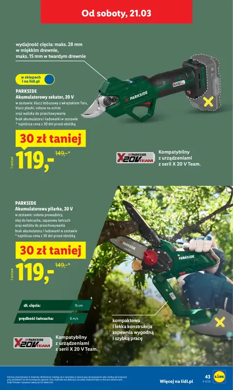 Lidl - gazetka promocyjna Katalog od poniedziałku 16.03 do soboty 21.03 - strona 51