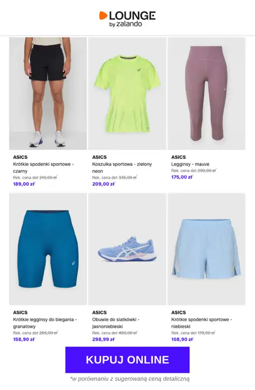 Lounge by Zalando - gazetka promocyjna Specjalne okazje: ASICS od wtorku 17.03 do czwartku 19.03 - strona 6