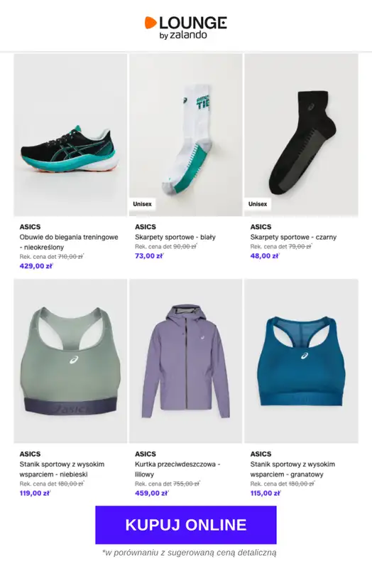 Lounge by Zalando - gazetka promocyjna Specjalne okazje: ASICS od wtorku 17.03 do czwartku 19.03 - strona 4