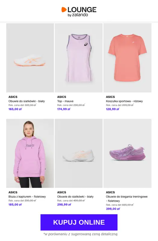 Lounge by Zalando - gazetka promocyjna Specjalne okazje: ASICS od wtorku 17.03 do czwartku 19.03 - strona 10