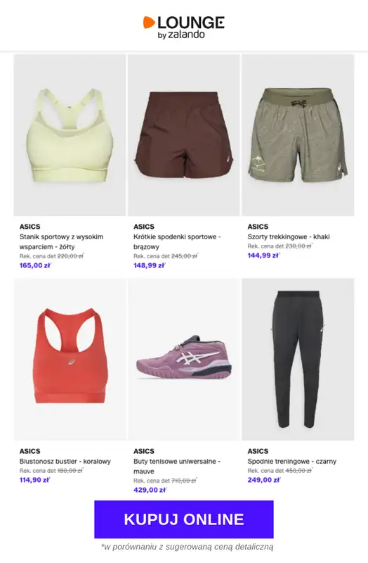 Lounge by Zalando - gazetka promocyjna Specjalne okazje: ASICS od wtorku 17.03 do czwartku 19.03 - strona 9