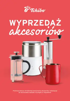 Tchibo - gazetka promocyjna Wyprzedaż akcesoriów kawowych od wtorku 17.03 do niedzieli 31.05
