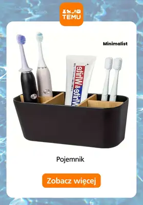 Temu - gazetka promocyjna Praktyczne produkty do łazienki od wtorku 17.03  - strona 8