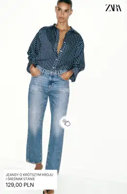 Zara - gazetka promocyjna Modne jeansy dla niej od wtorku 17.03  - strona 10