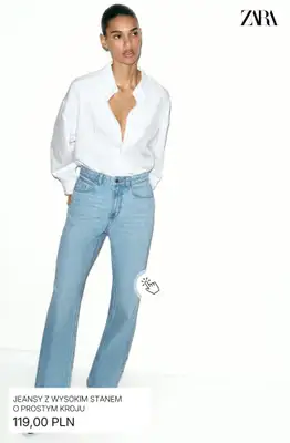 Zara - gazetka promocyjna Modne jeansy dla niej od wtorku 17.03  - strona 7