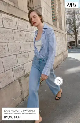 Zara - gazetka promocyjna Modne jeansy dla niej od wtorku 17.03  - strona 5