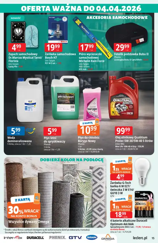 Leclerc - gazetka promocyjna Oferta E.Leclerc | Wielkanocne przygotowania od wtorku 17.03 do niedzieli 29.03 - strona 15