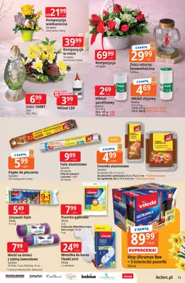 Leclerc - gazetka promocyjna Oferta E.Leclerc | Wielkanocne przygotowania od wtorku 17.03 do niedzieli 29.03 - strona 11