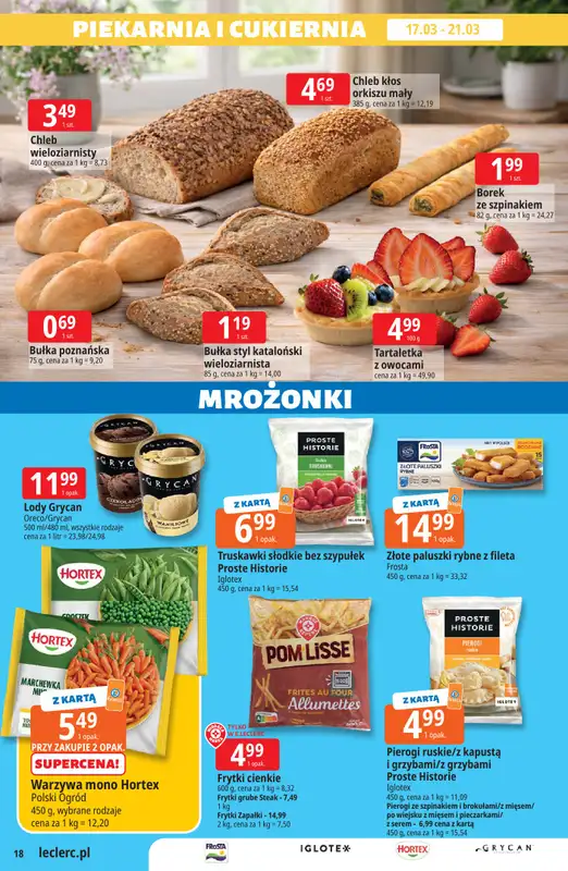 Leclerc - gazetka promocyjna Oferta E.Leclerc | Wielkanocne przygotowania od wtorku 17.03 do niedzieli 29.03 - strona 18