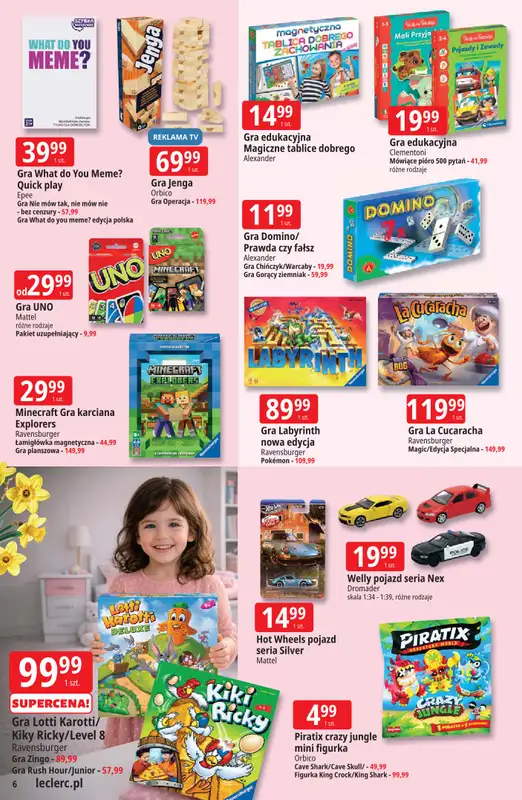 Leclerc - gazetka promocyjna Oferta E.Leclerc | Wielkanocne przygotowania od wtorku 17.03 do niedzieli 29.03 - strona 6