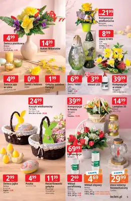 Leclerc - gazetka promocyjna Oferta E.Leclerc | Wielkanocne przygotowania od wtorku 17.03 do niedzieli 29.03 - strona 5
