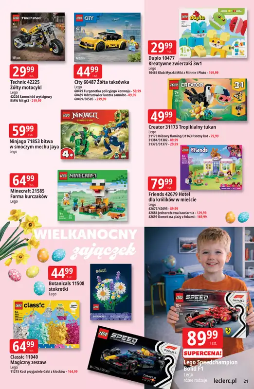 Leclerc - gazetka promocyjna Oferta E.Leclerc | Wielkanocne przygotowania od wtorku 17.03 do niedzieli 29.03 - strona 21