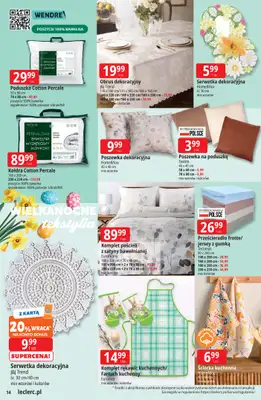 Leclerc - gazetka promocyjna Oferta E.Leclerc | Wielkanocne przygotowania od wtorku 17.03 do niedzieli 29.03 - strona 14