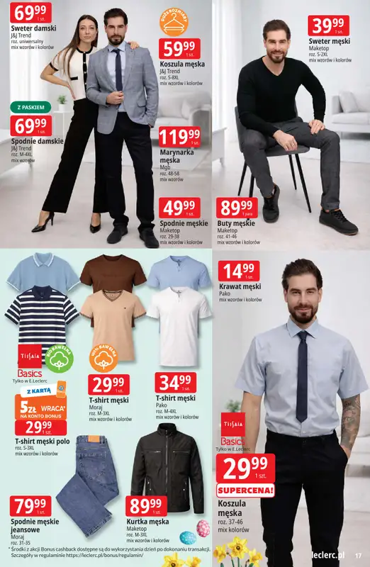 Leclerc - gazetka promocyjna Oferta E.Leclerc | Wielkanocne przygotowania od wtorku 17.03 do niedzieli 29.03 - strona 17