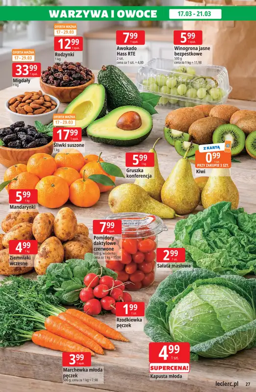 Leclerc - gazetka promocyjna Oferta E.Leclerc | Wielkanocne przygotowania od wtorku 17.03 do niedzieli 29.03 - strona 27