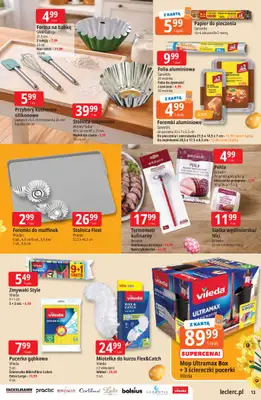 Leclerc - gazetka promocyjna Oferta E.Leclerc | Wielkanocne przygotowania od wtorku 17.03 do niedzieli 29.03 - strona 13