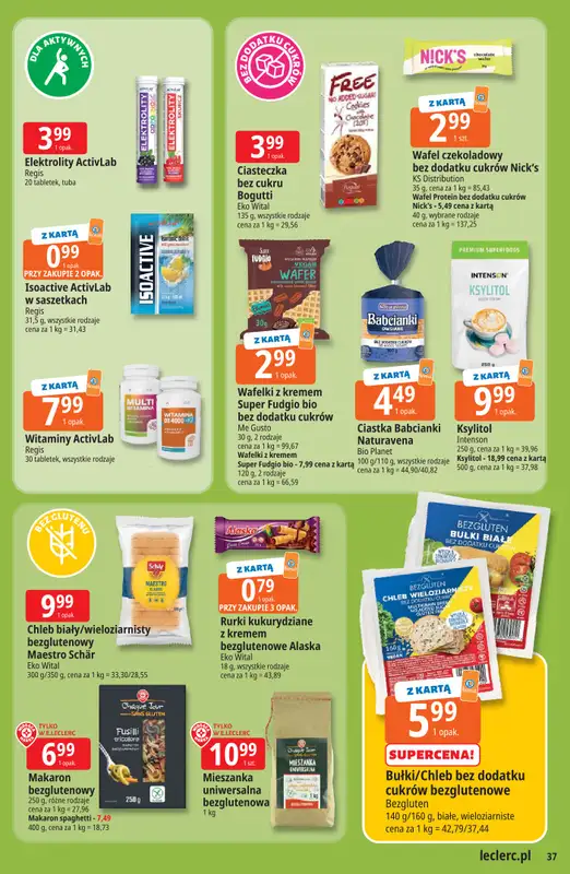 Leclerc - gazetka promocyjna Oferta E.Leclerc | Wielkanocne przygotowania od wtorku 17.03 do niedzieli 29.03 - strona 37