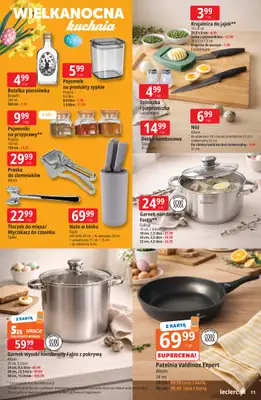 Leclerc - gazetka promocyjna Oferta E.Leclerc | Wielkanocne przygotowania od wtorku 17.03 do niedzieli 29.03 - strona 11