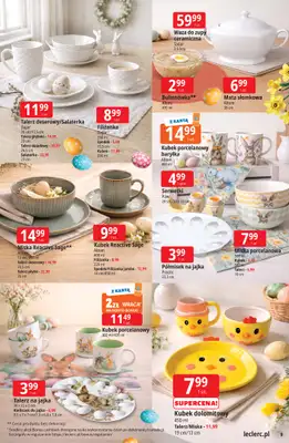 Leclerc - gazetka promocyjna Oferta E.Leclerc | Wielkanocne przygotowania od wtorku 17.03 do niedzieli 29.03 - strona 9