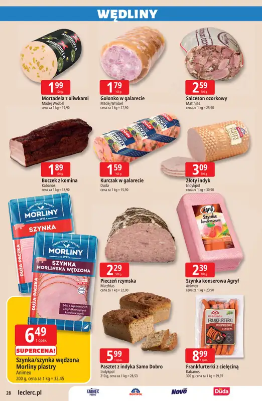 Leclerc - gazetka promocyjna Oferta E.Leclerc | Wielkanocne przygotowania od wtorku 17.03 do niedzieli 29.03 - strona 28