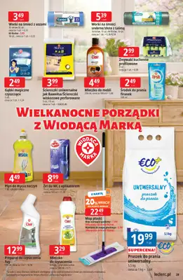 Leclerc - gazetka promocyjna Oferta E.Leclerc | Wielkanocne przygotowania od wtorku 17.03 do niedzieli 29.03 - strona 39
