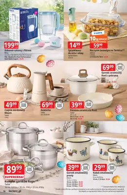 Leclerc - gazetka promocyjna Oferta E.Leclerc | Wielkanocne przygotowania od wtorku 17.03 do niedzieli 29.03 - strona 10