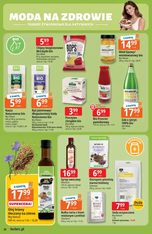 Leclerc - gazetka promocyjna Oferta E.Leclerc | Wielkanocne przygotowania od wtorku 17.03 do niedzieli 29.03 - strona 36