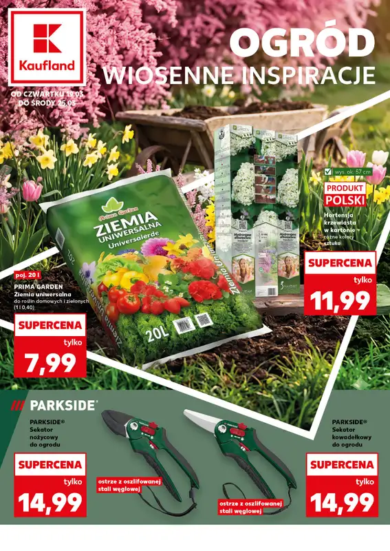 Kaufland - gazetka promocyjna Oferta Kaufland - Ogród  
