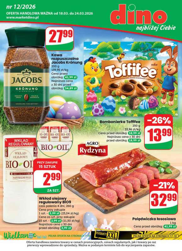 Dino - gazetka promocyjna Gazetka 12 / 2026 od środy 18.03 do wtorku 24.03