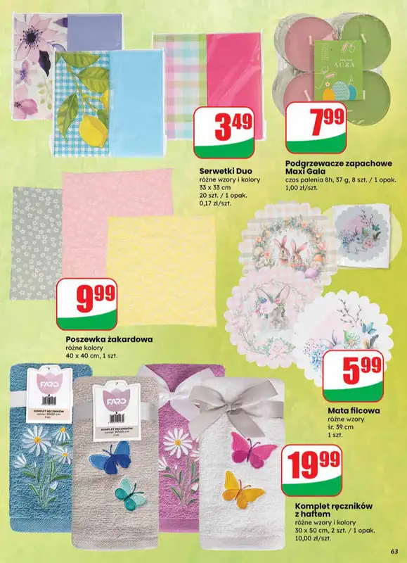 Dino - gazetka promocyjna Gazetka 12 / 2026 od środy 18.03 do wtorku 24.03 - strona 63