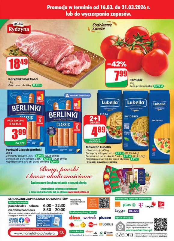 Dino - gazetka promocyjna Gazetka 12 / 2026 od środy 18.03 do wtorku 24.03 - strona 75